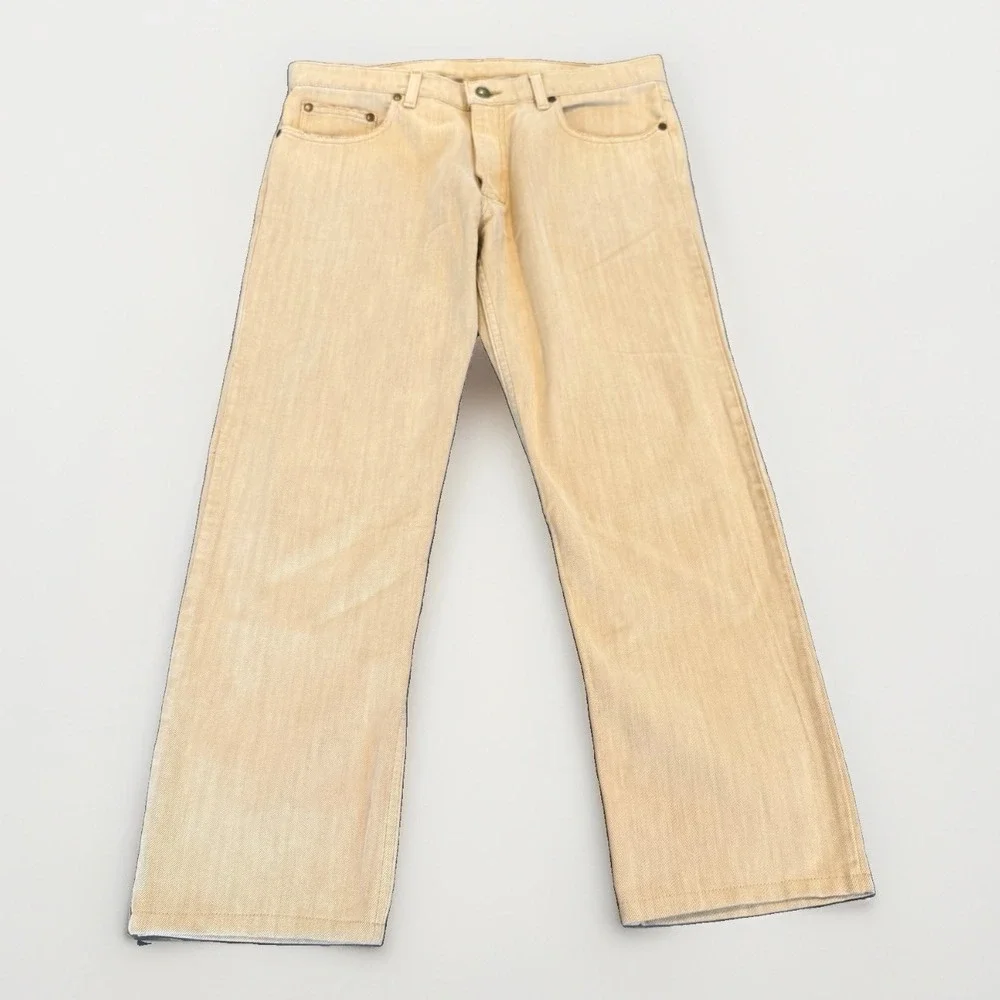 Bills Khakis Canvas 5 Pocket Pants 32-33x27 Tan USA, No size Tag See Measurement